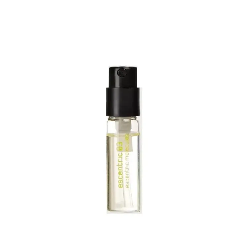 Escentric Molecules Escentric 03 official perfume sample 2ml 0.06 fl. o.z.